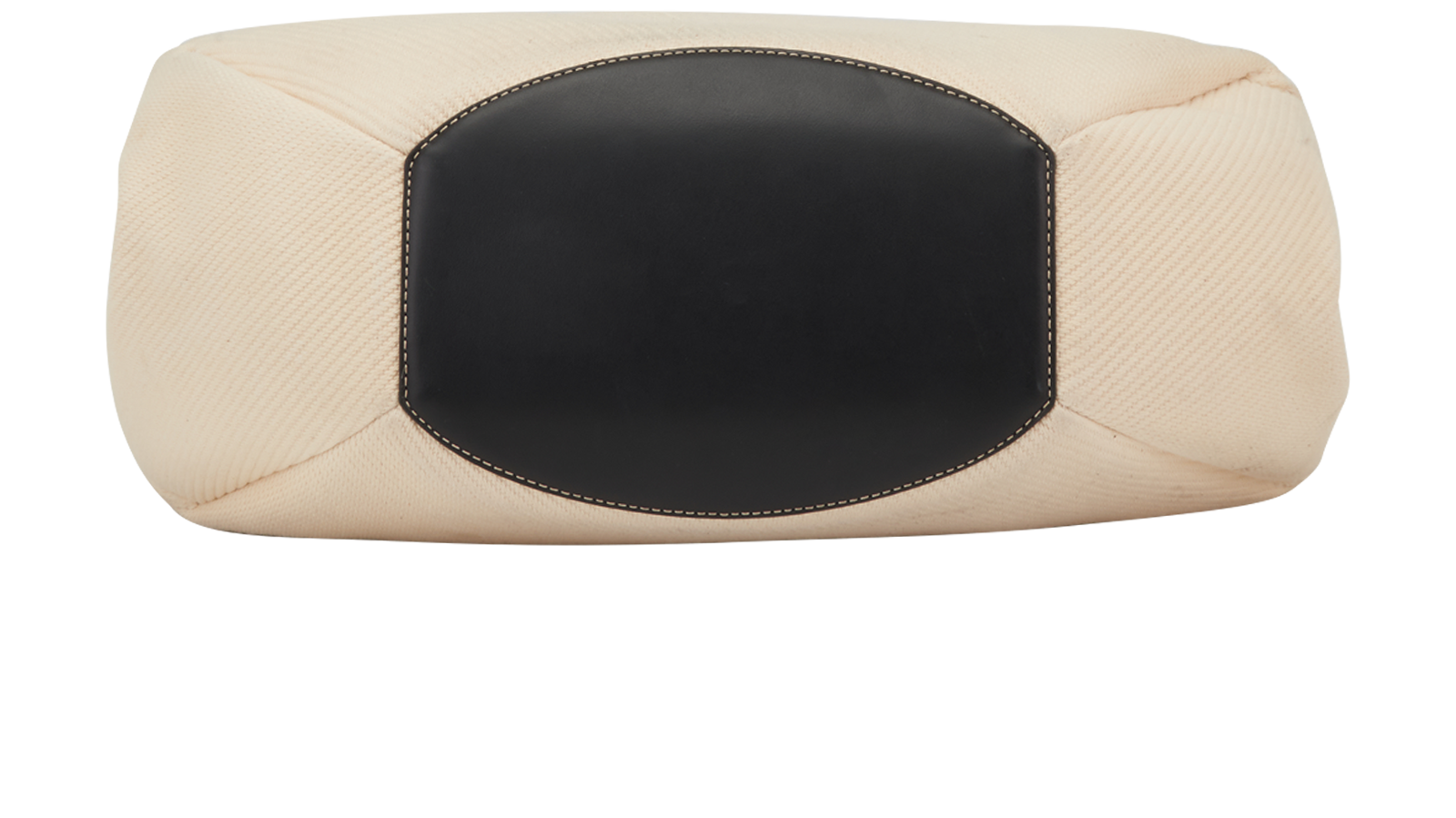 Cyme, &pound;220, Handbags, Black/Cream, Canvas/Leather, Top view